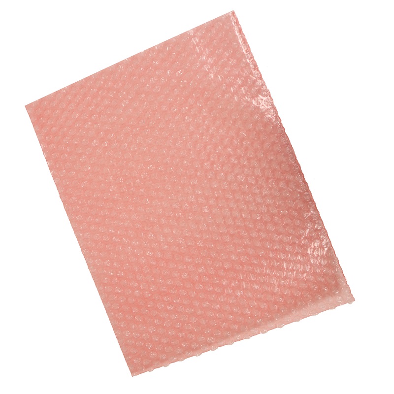 Pack of 10 Antistat 004-0014F Pink Antistatic Bubble Bag 180 x 235mm