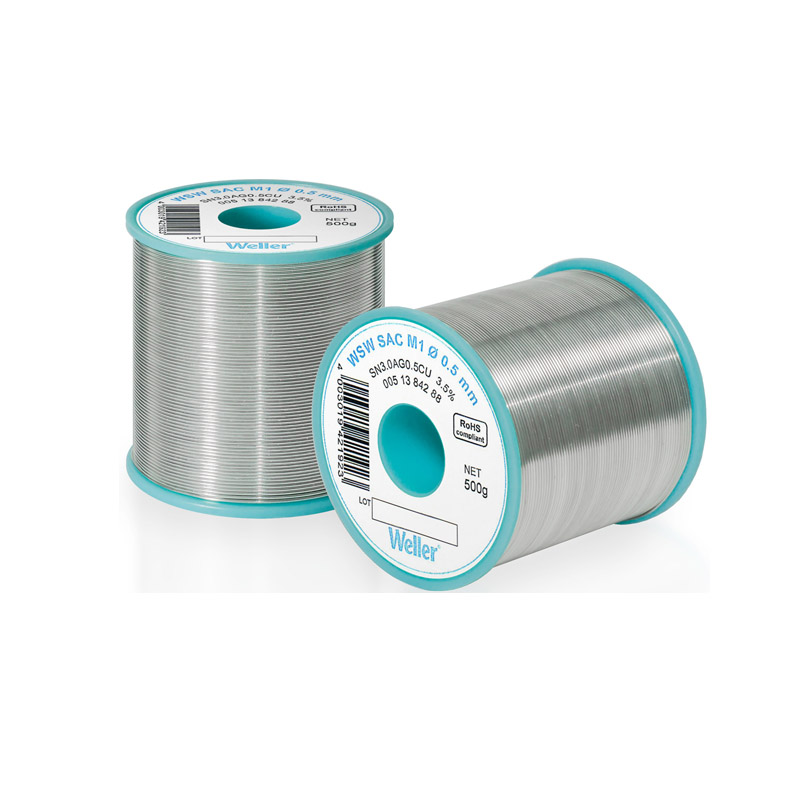 WSW SAC M1 1,2 mm Solder Wire Lead-free solder wire for longer tip lifetime