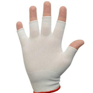 Nylon Half Finger Glove Liner