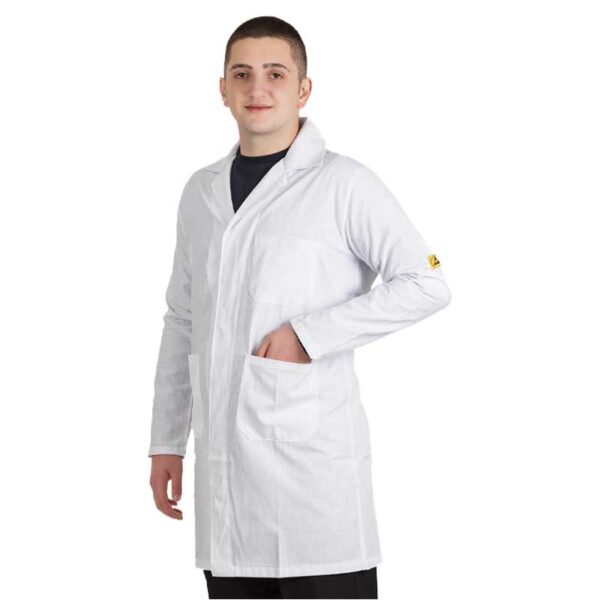 G0000007XX-W, ESD LAB COAT