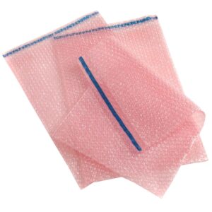 PINK ANTISTATIC BUBBLE BAGS