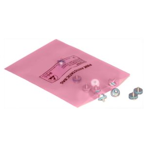 Pink ESD Bags Open Top