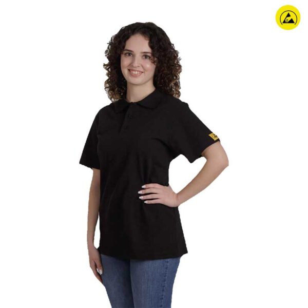 ESD-POLO-SHIRT-BLACK