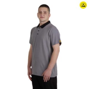 ESD-POLO-SHIRT-GREY