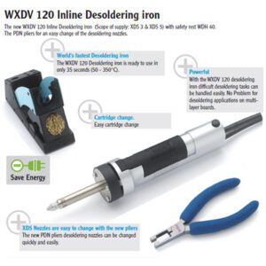WXDV 120 Inline desoldering iron