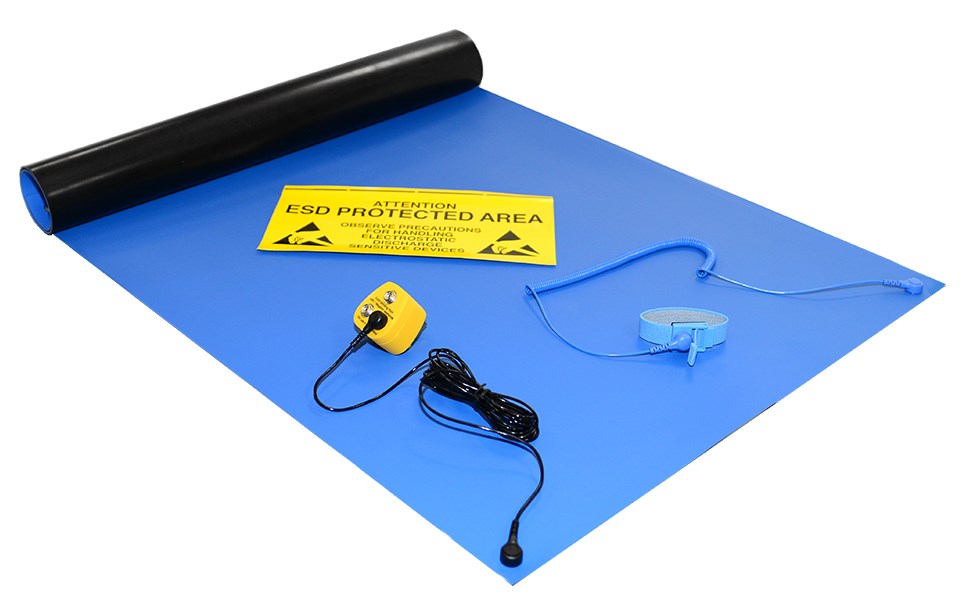 NEW ESD Field Service Kit w/ Wrist Strap Protect Sensitive Electronics Portable 