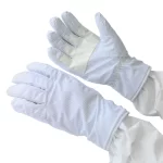 INTEGRITY Cleanroom ESD Non-Sterile Reusable Nylon tricot (palm)/Nylon LUANA™ and Polyurethane(back) Heat Resistant Gloves