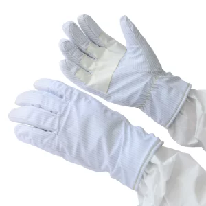 INTEGRITY Cleanroom ESD Non-Sterile Reusable Nylon tricot (palm)/Nylon LUANA™ and Polyurethane(back) Heat Resistant Gloves