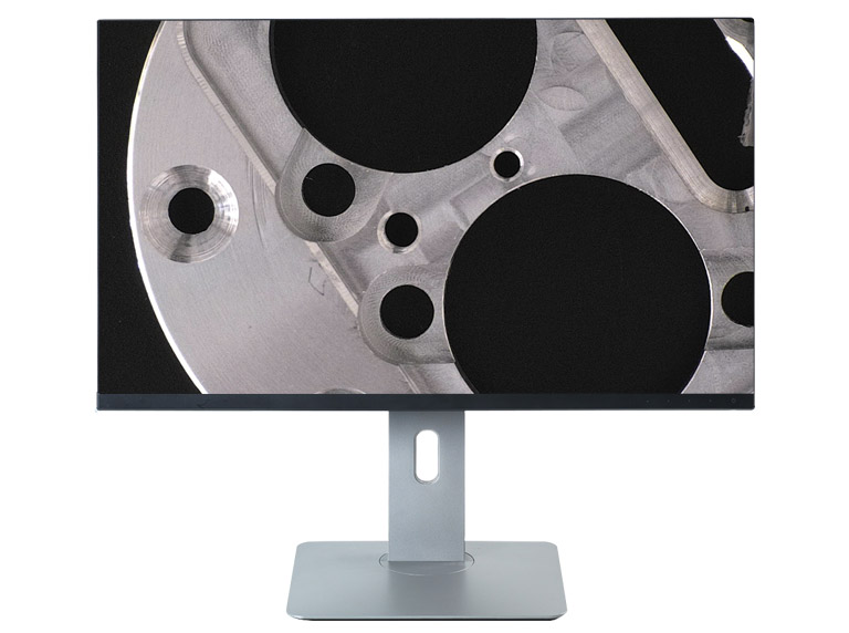 Monitor-with-metal-component