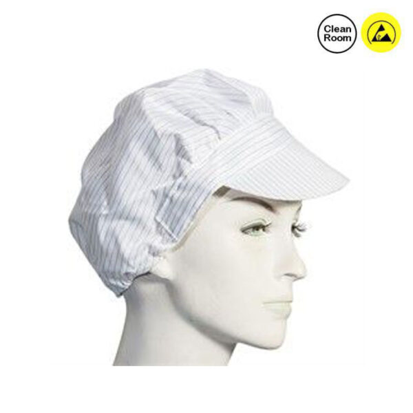 ESD-Cleanroom-Cap-White