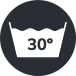 Washable 30°C